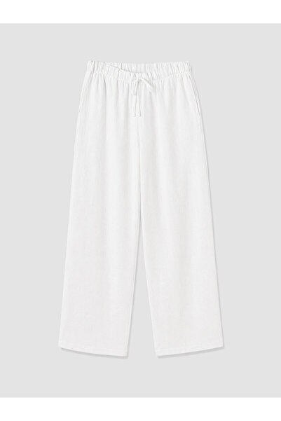 LC Waikiki Nevavm Women's Plus Size Elastic Waist Pants with Difference