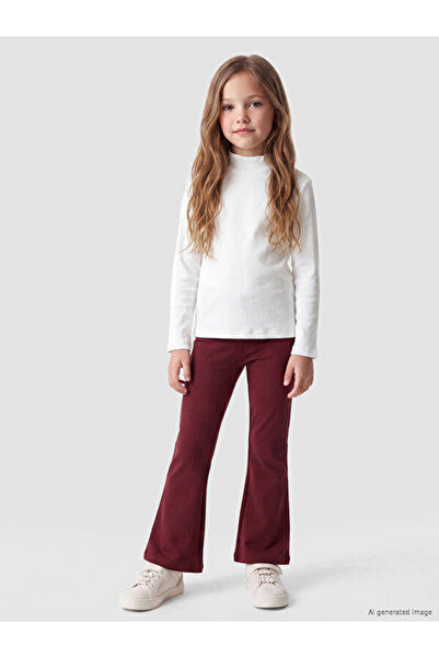 LC Waikiki I Beli Kordonlu Kız Child واسع الأرجل Leggings من Freezen Store