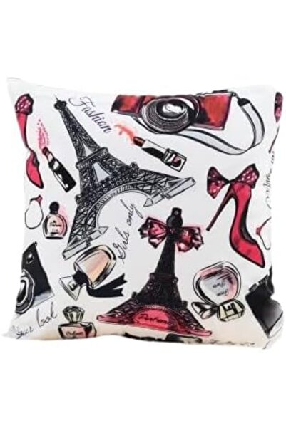 Generic Modern Decorative Throw Pillow, Unique Abstract Designs with Hidden Z...