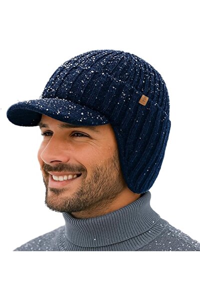 TOPDesign قبعة صوفية رجالية شتوية محبوكة من TOP-EX DryKnit مقاومة للماء بنسبة...