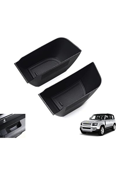Aputue Door Side Storage Box, 2-Pack Universal Car Door Handle Organizer with...