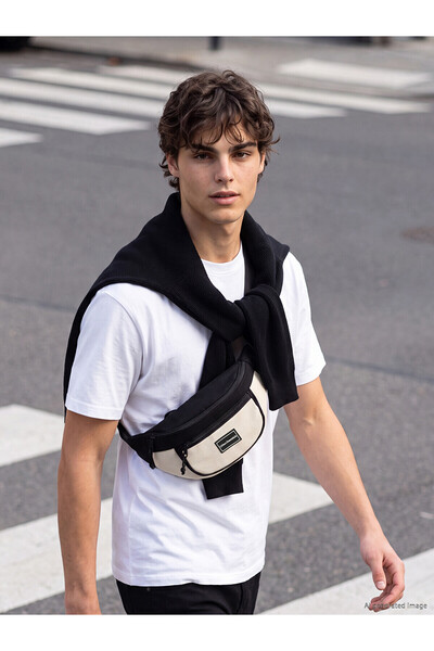LC Waikiki Trendlucky Men's Chest Bag with Adjustable Strap