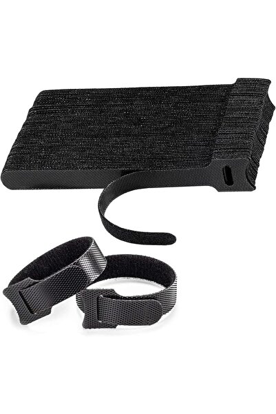 SKY TOUCH SKY-TOUCH 160PCS Reusable Cable Ties, Adjustable Hook & Loop Cord O...