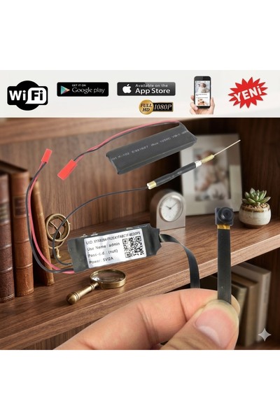 SICAK TAKİP Mini Micro Wifi Güvenlik Kamerası 1080P Full HD IP Bakıcı Kamera 4K