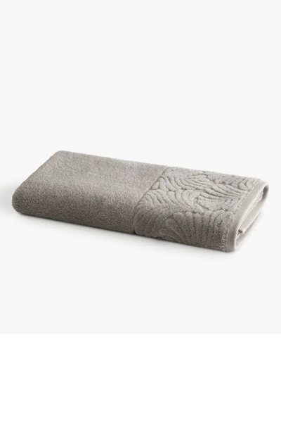 Green Black Fiorina Beige 100% Cotton Towel -
