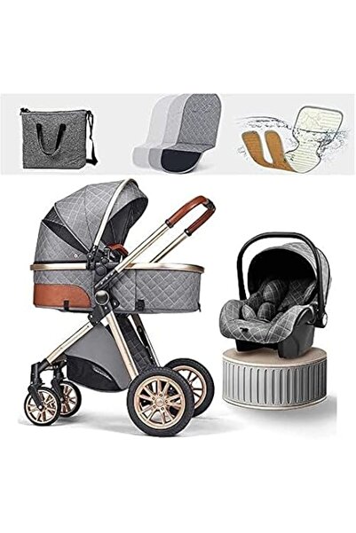 GENERAL Lightweight Infant Strollers 3 in 1 Baby Trolley, Foldable Stroller C...