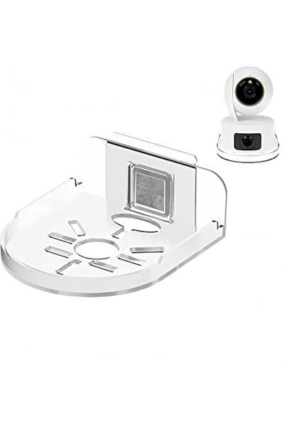 Aissiora No Drill Wall-Mount Shelf for Security Cameras, Floating Security Ca...