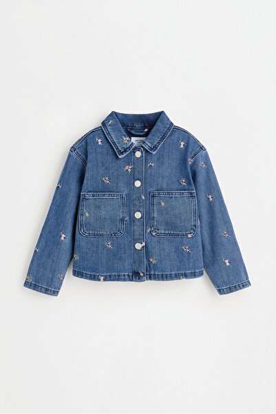 LEFTIES İşlemeli denim ceket