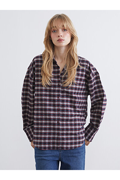 LC Waikiki Sparkling Choices from Shining Store Women's Lumberjack Shirt with...