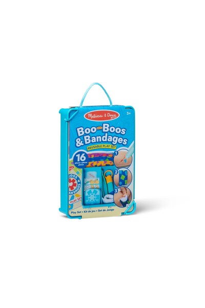 Melissa and Doug Boo-Boos & Bandages Reusable Play Set
