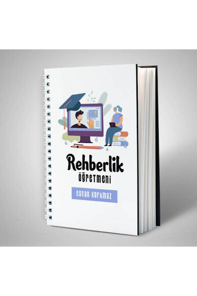 hediyemen Rehberlik Öğretmenine Özel İsimli Defter