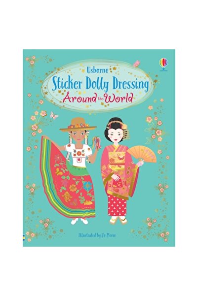 Usborne Παιδικό Βιβλίο, Usborne, Βιβλίο Αυτοκόλλητων για να ντύνεις τις κούκλ...