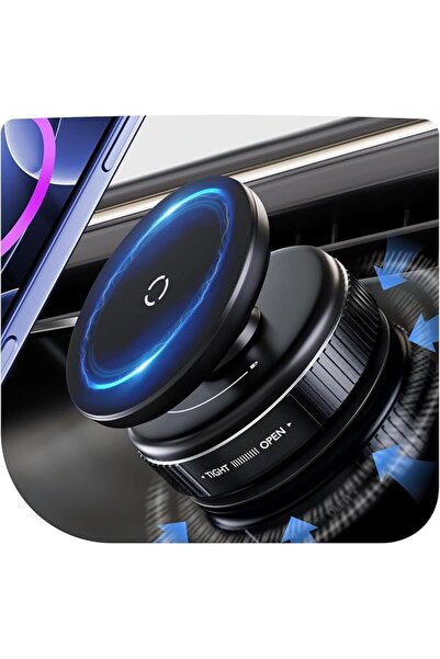JOYZZZ Magnetic Phone Holder, Rotatable Vent Hook Clip Mount, Magnetic Phone ...