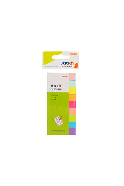 Hopax Stick Index Hartie Color 50 X 12 Mm, 9 X 50 File/Set, Stick'N - 9 Culor...