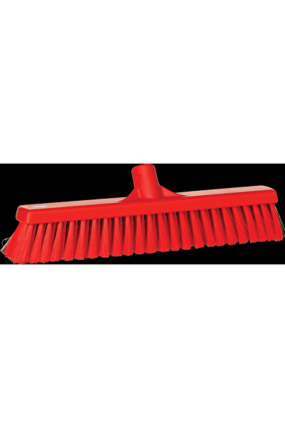 OEM Soft Broom, 410 Mm, Red Local Cleaning Products, Red
