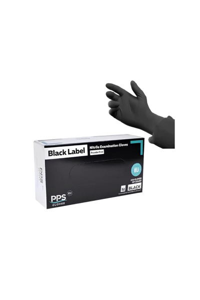 PPS Nitrilové rukavice Pro Label, jednorázové, 5,5 g - 0,13 mm, 100 ks/balení...