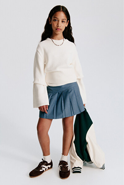 H&M Pileli Etek