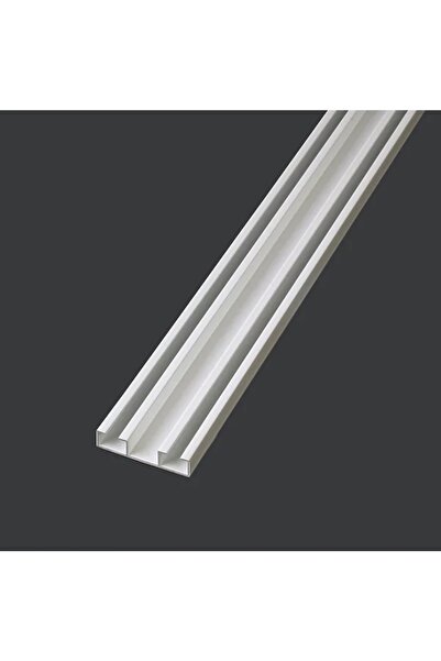VerdaHome Verda Home Alüminyum Korniş 2 Kanallı Korniş Rayı (3,50 mt)
