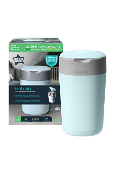 tommee tippee Κάδος απόρριψης πάνας Twist & Click - Μπλε