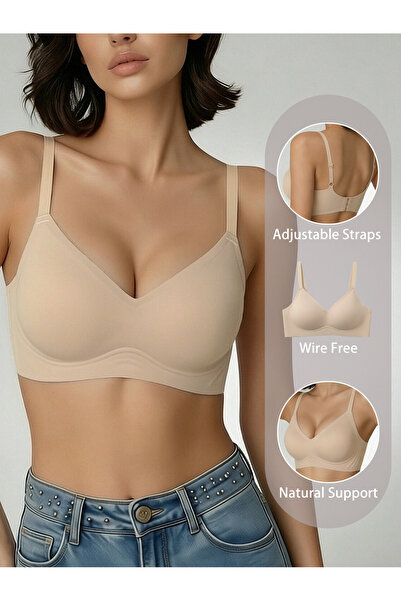 Generic Brand Jelly solid color lingerie for women, thin design, gathered wit...