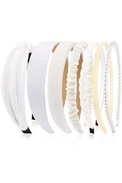 STARSTAR Headbands 7 styles floral bead retro non-slip women color-18.