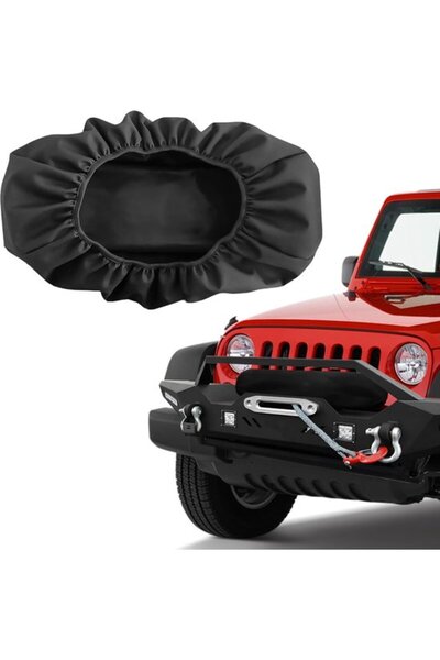 STARSTAR 600D Oxford Cloth Car Winch Cover - Waterproof, Stain-proof, Dustpro...