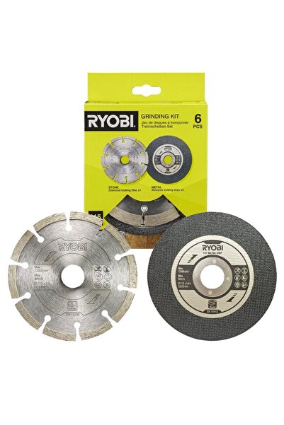 Ryobi 202444 Kit de șlefuire 6 piese 115mm