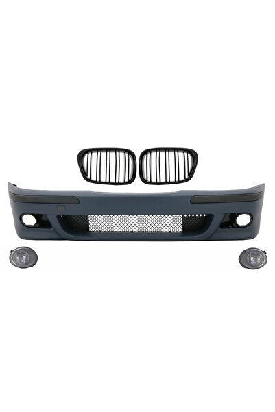 tuningset Bară de protecție față compatibilă cu BMW Seria 5 E39 1995-2003 cu ...