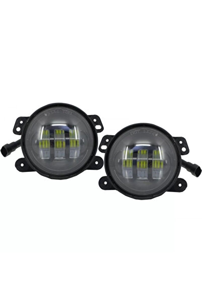 tuningset Φώτα ομίχλης 4 ιντσών Full LED κατάλληλα για Jeep Wrangler JK TJ LJ