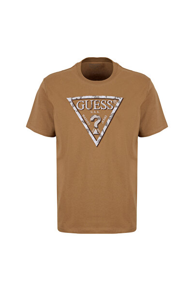 Guess T-Shirt, L, Kahve
