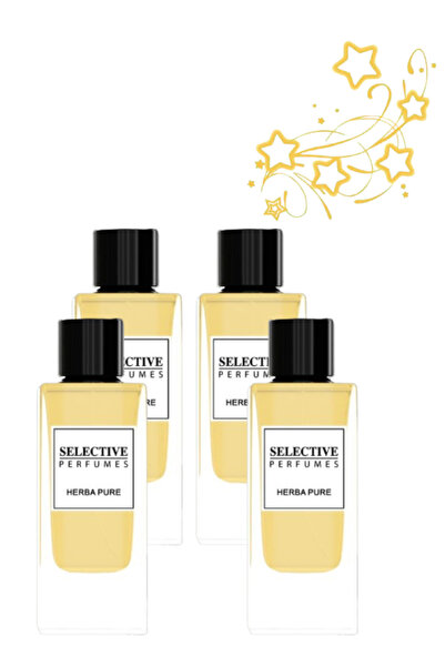 Selective 4 قطع عطر هيربا بيور 85 مل