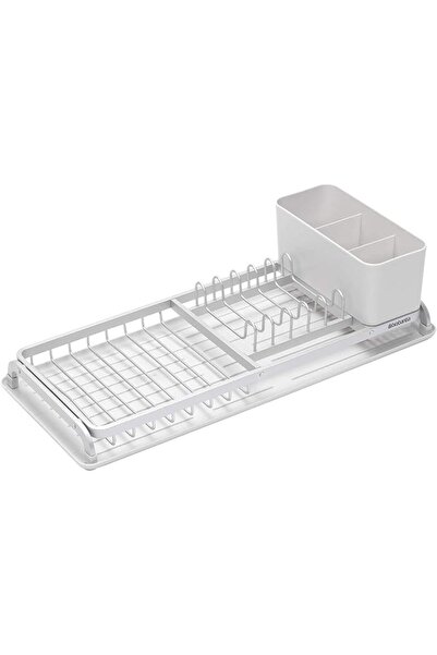 Brabantia Compact Dish Drying Rack – Sink side (117282) Light Grey colour wit...