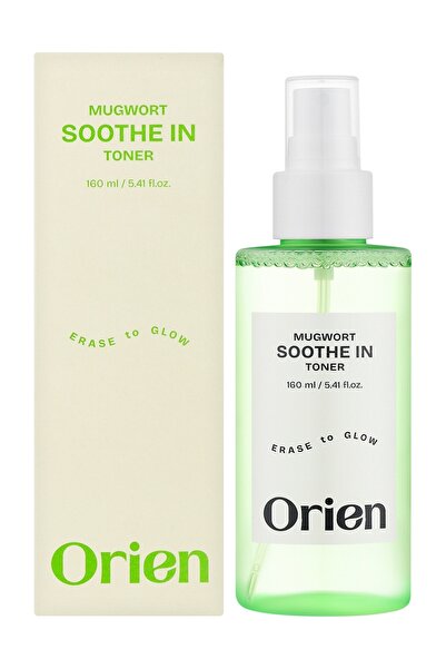 Orien Mugwort Soothe In Toner 160ml | pH 5.5 Soothing & Hydrating Facial Tone...