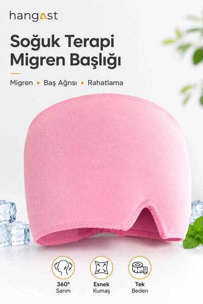 HANGAST Migraine and Headache Relief Cap Thermal Wrap, Stress Relief Hot and ...