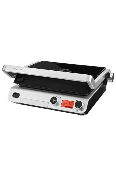 Sencor Gratar electric Inox/Sticla 2000 W, suprafata grill 300x250 mm, Placi ...