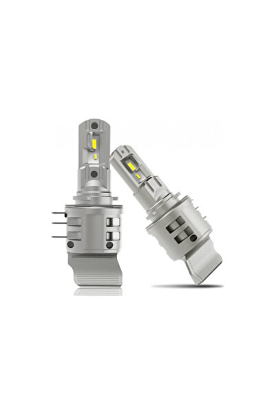OEM Set Becuri LED Auto, Soclu H15, 4800 Lumeni, 12V, 6000K, Alb Rece