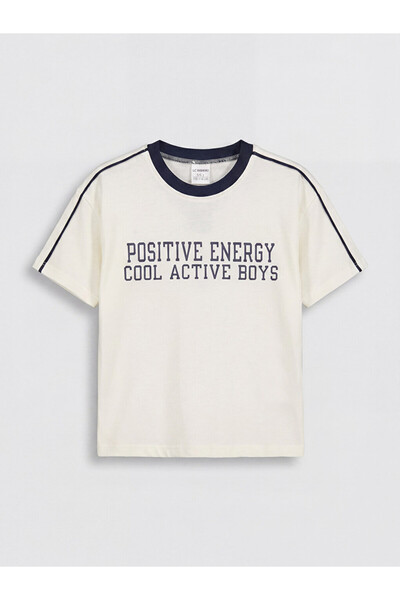 LC Waikiki I Zero Roba Collar Printed Boy's T-Shirt from Freezen Store