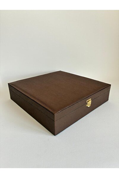 Decart Dizayn Luxury Watch and Jewelry Organizer Box |   Velvet Interior Covering |   Multi-Compartment Premium Storage