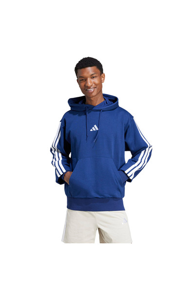 adidas Αθλητικά ρούχα M 3S FL HD JE6299 Βασιλικό Μπλε