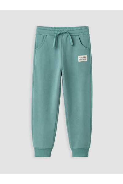 LC Waikiki Pantaloni de trening jogger pentru băieți, brodați, cu talie elastică