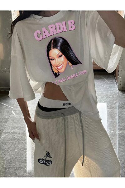 Generic Brand Cardi B Little Miss Drama Tour,women's t-shirt,short sleeve,cas...