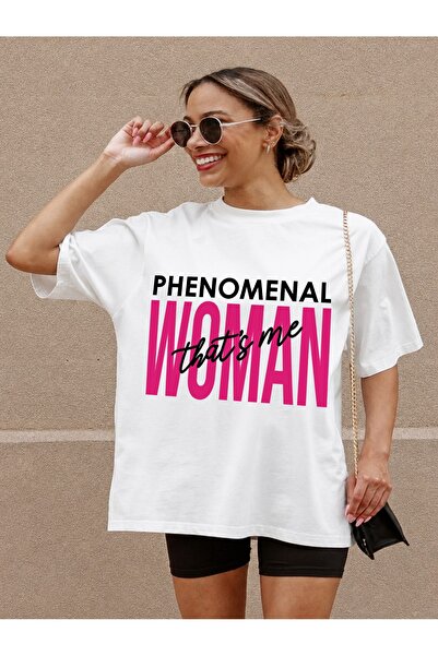 Generic Brand Phenomenal Woman That's Me Slogan,100% cotton,comfy lightweight...
