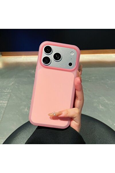 Choice19 iPhone17 Pro Max Pink Original 2IN 1 Clear Candy Color Shockproof Ph...