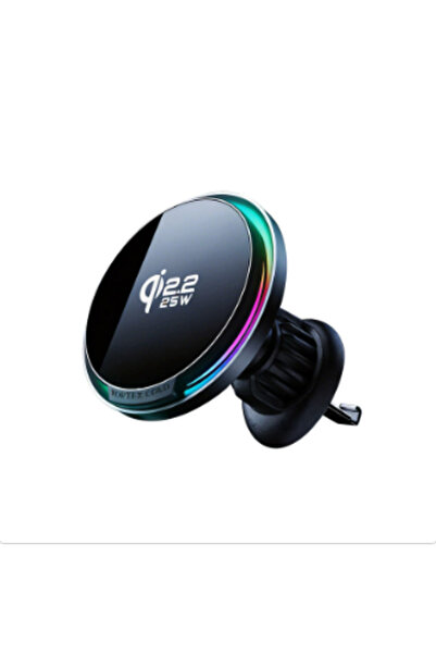 Choice VIKEFON black 25W Qi2.2 Magnetic Wireless Car Charger for MagSafe RGB ...