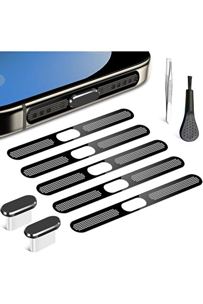 Choice1 no iPhone 15 16 series USB C Dust Plug Set Phone Speaker Dust Cover a...