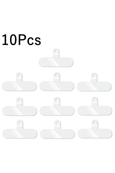 Choice 10 Pcs 1/3/5Pcs Transparent Mobile Phone Anti-lost Lanyard Card Gasket...