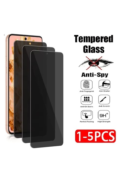 Choice8 Privacy Glass 3Pcs Galaxy Quantum3 1-5Pcs Privacy Tempereed Glass Scr...