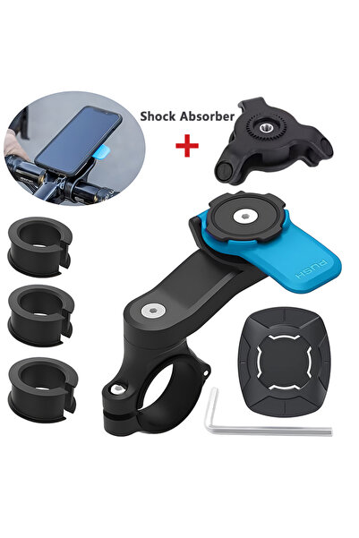 Choice Blue with Absorber Universal Smartphone Mount with Vibration Shock Abs...