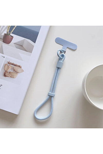 Choice15 Light Blue Adjustable Multicolor Nylon Phone Lanyard Durable Fashion...