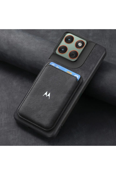 Choice9 black Edge 60 Neo High-end Retro Magnetic Card Wallet Holder Phone Ca...